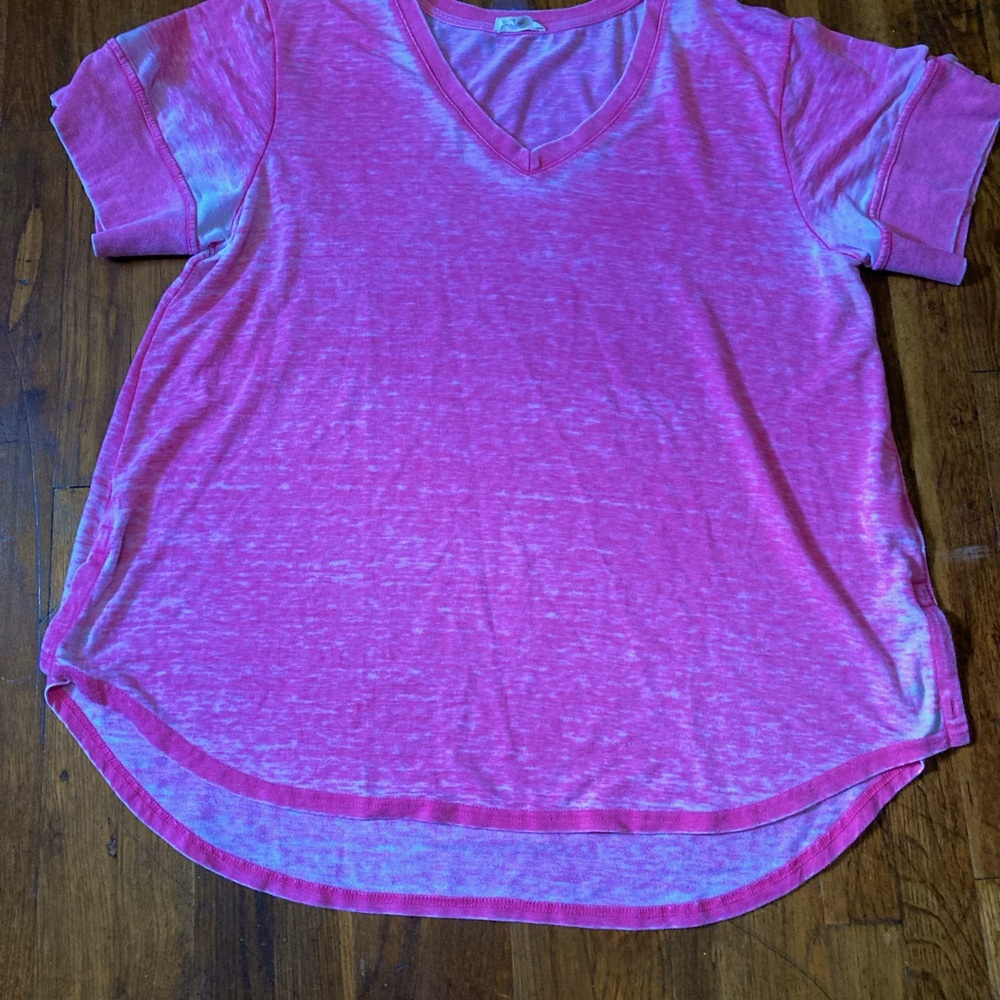 Pink top. Size 1x.